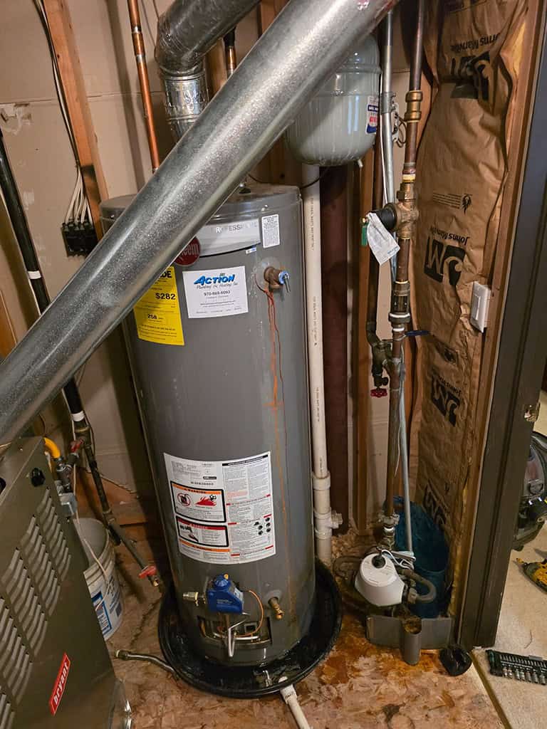 Old water heater