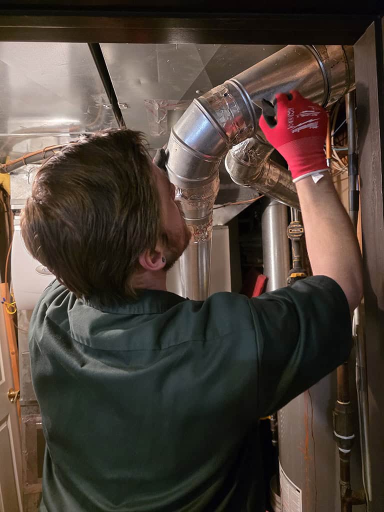 Rerouting vent